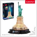 Пазл CubicFun Статуя Свободы 79 деталей LED 3D