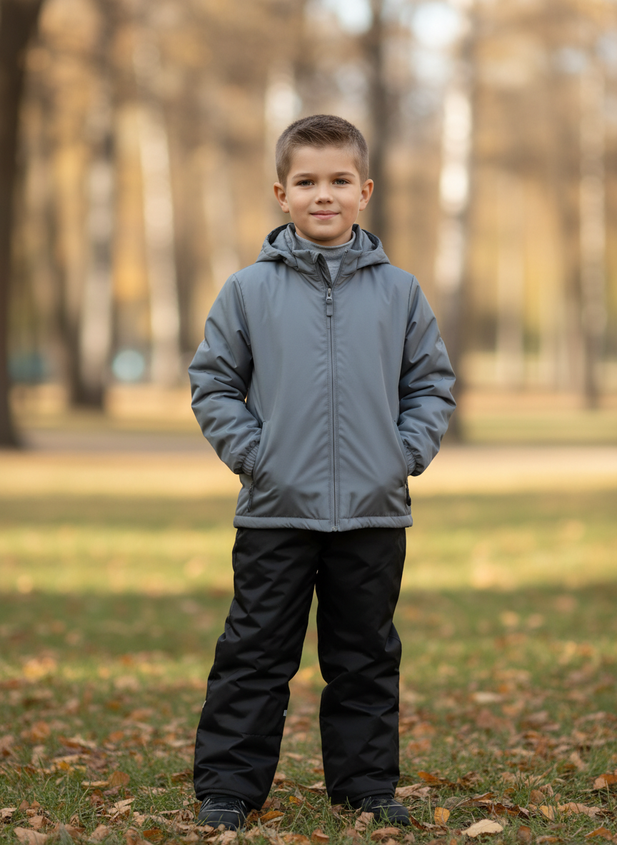 Брюки Arctic kids 10-003/1 черный - фото 11