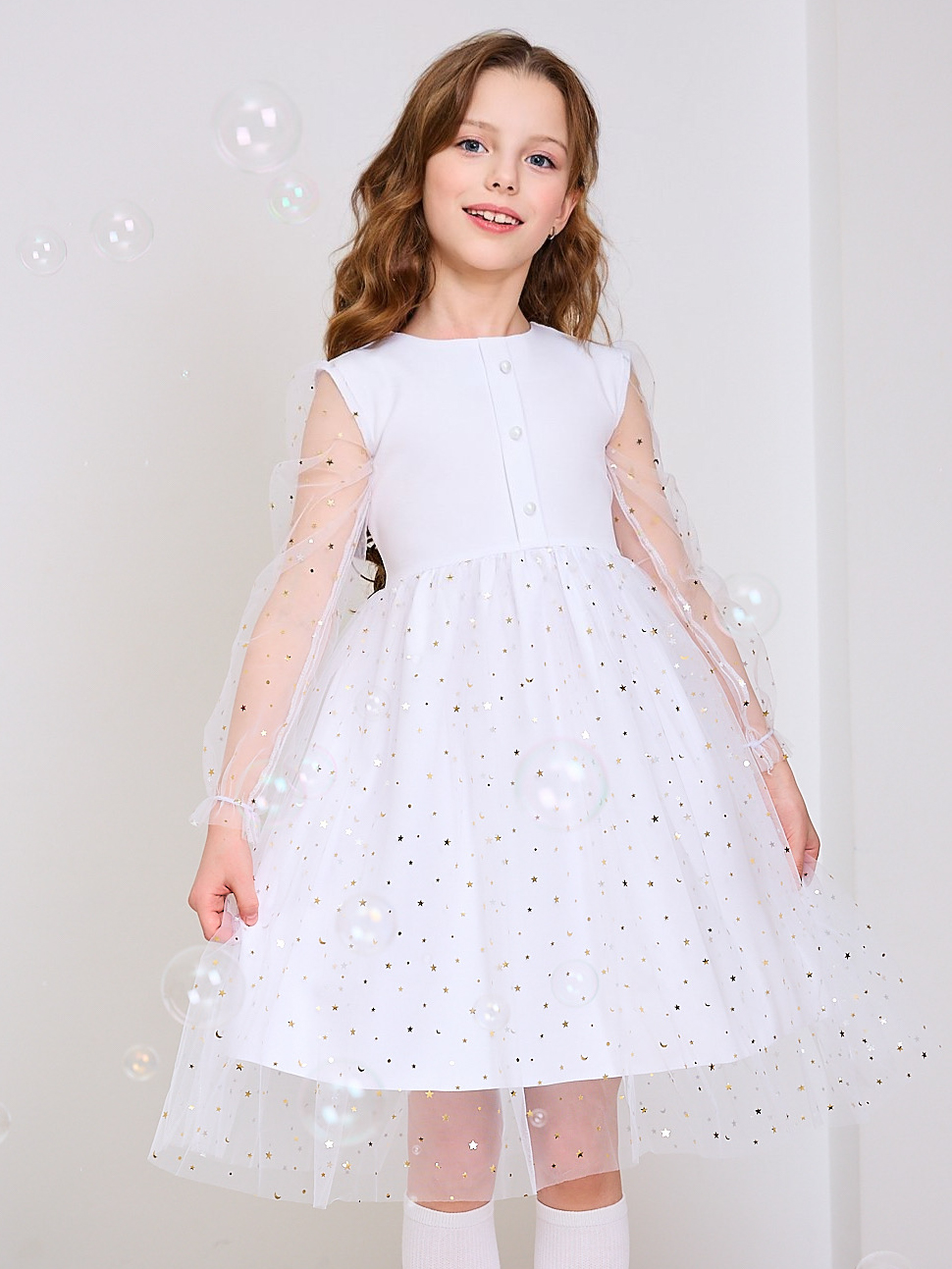 Платье Sofisha kids Plat.barbie.zvezda - фото 8