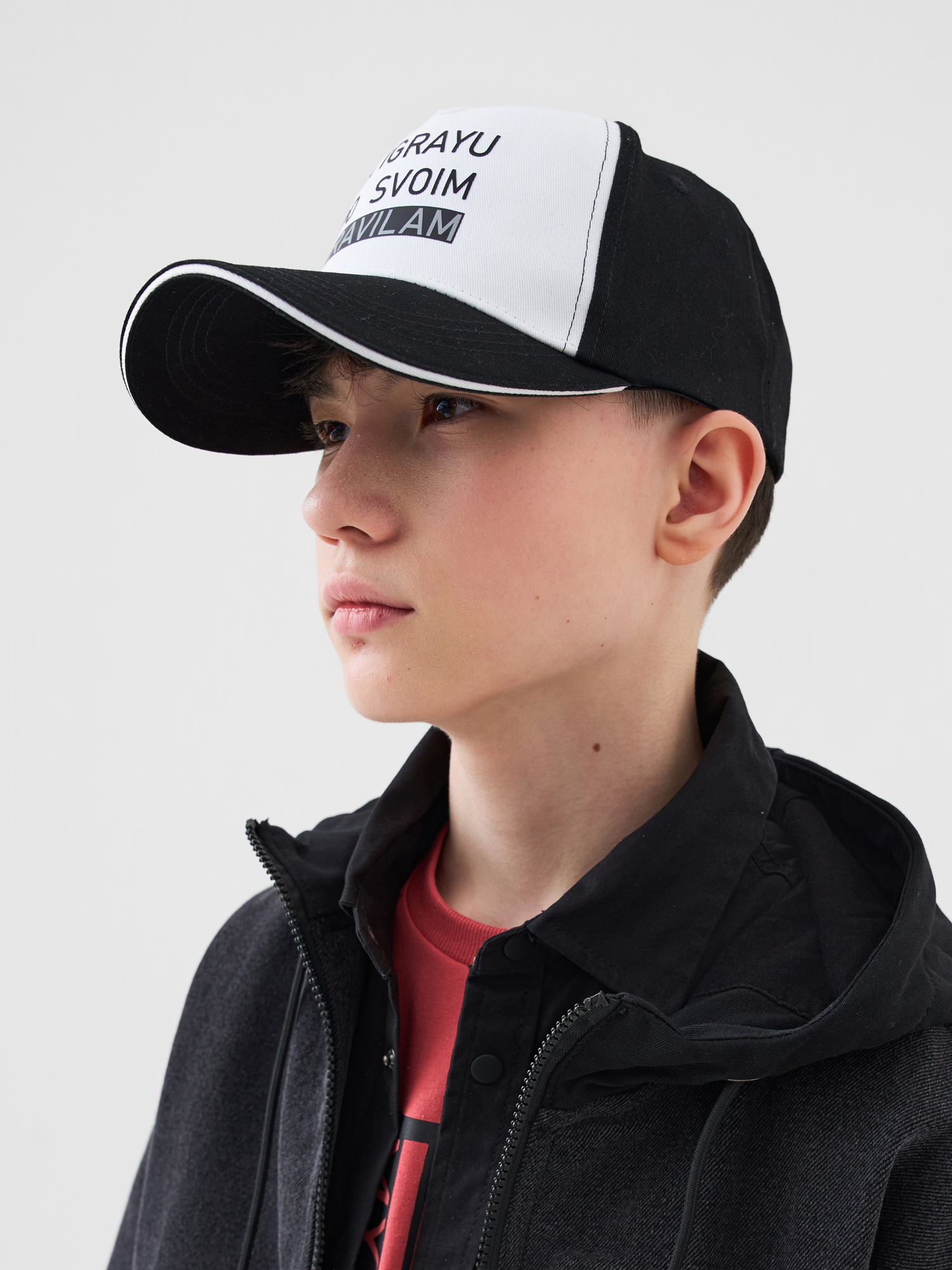 Изображение товара Бейсболка PlayToday для мальчика/подростка с светоотражающим элементом