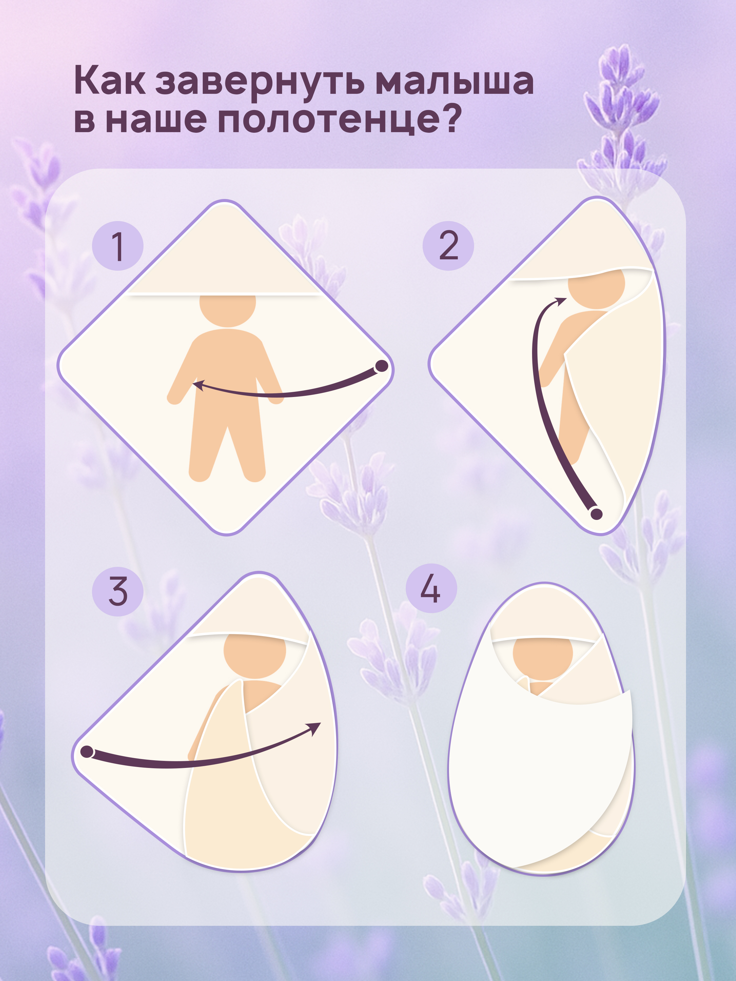 Полотенце уголок Утенок 90 x 90 см 1 шт. - фото 5