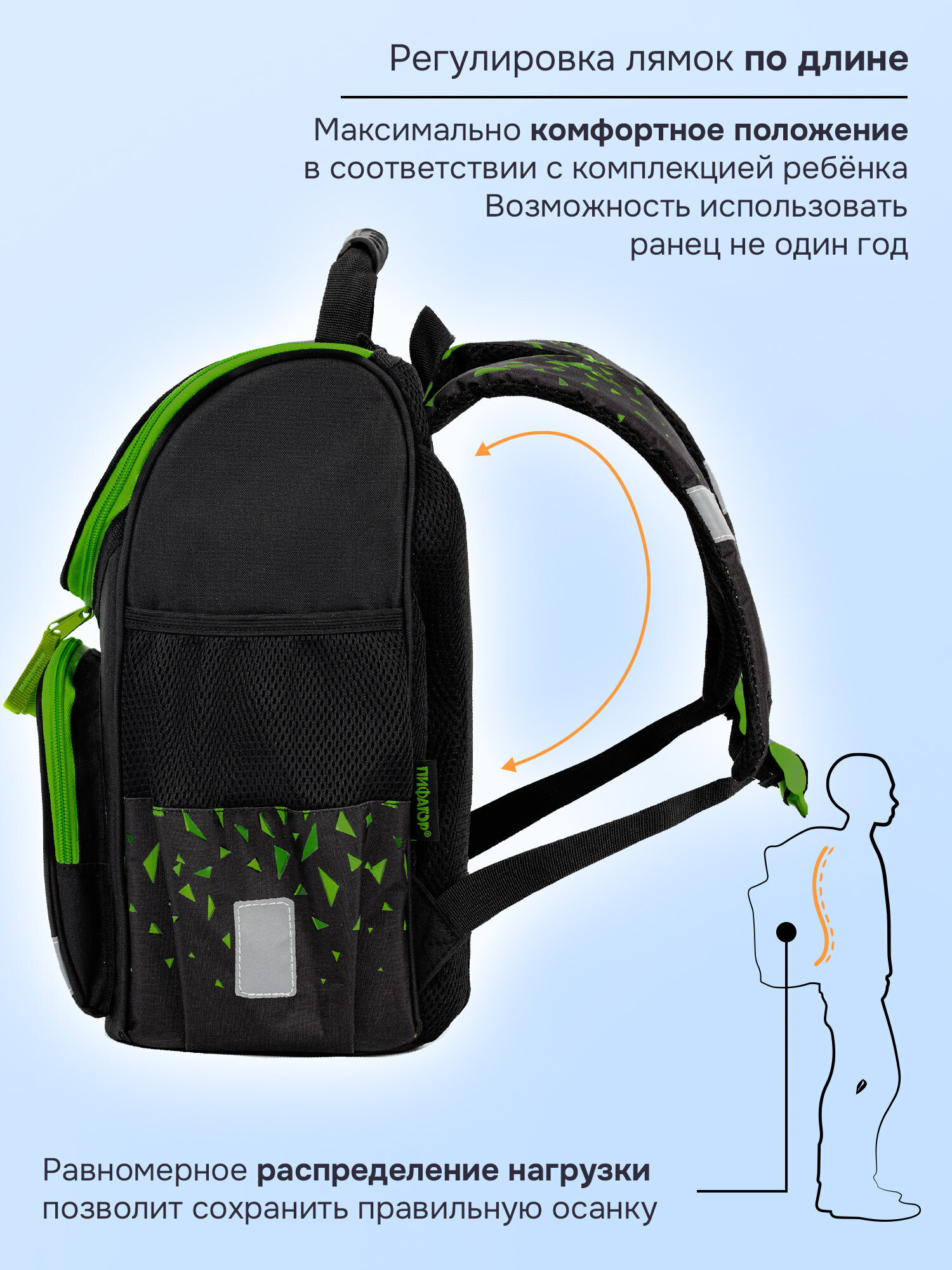 Рюкзак Пифагор легкая игра - фото 3
