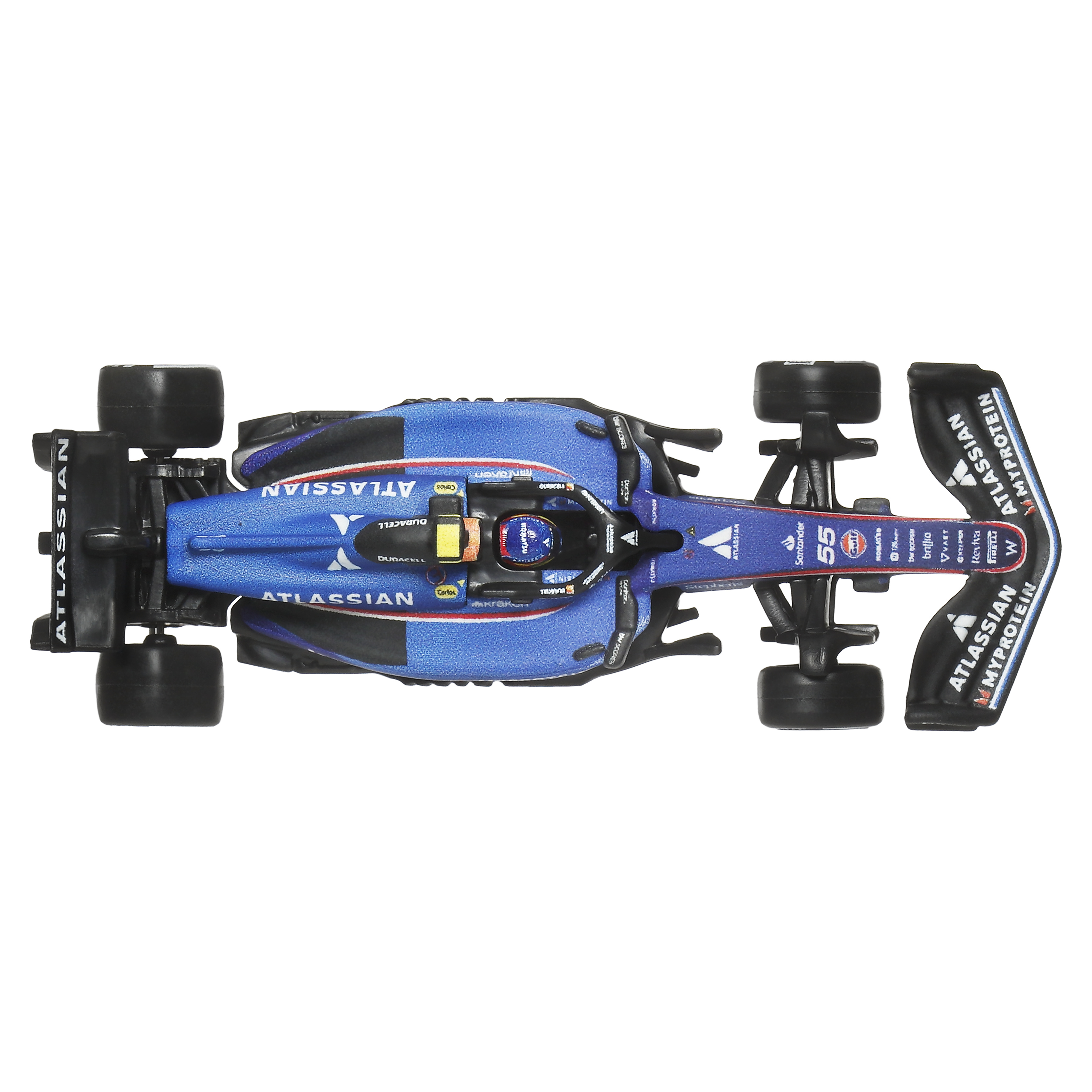 Автомобиль Hot Wheels F1 Williams Sainz 1:64 JKD85 - фото 4