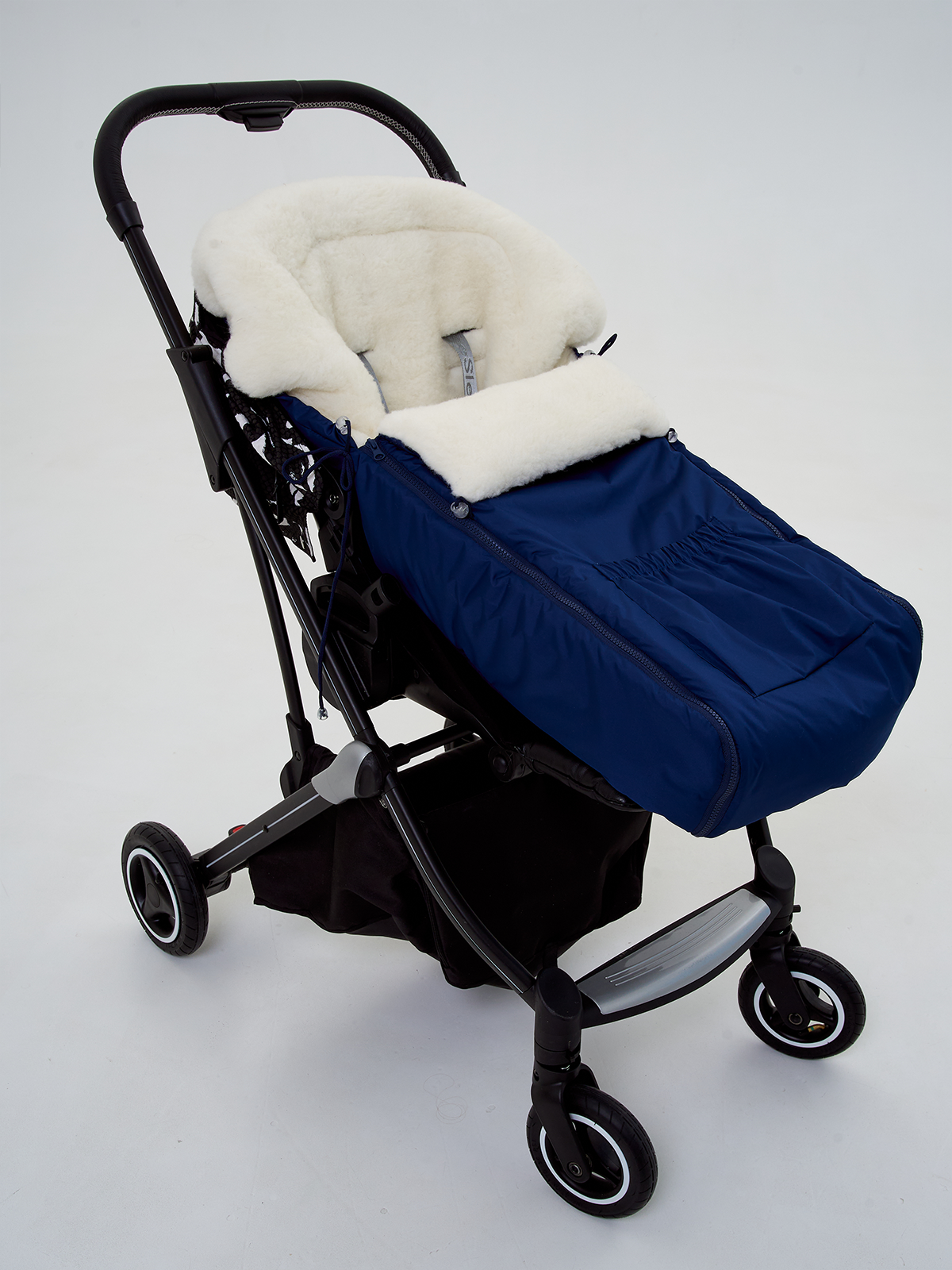 Конверт в коляску Осьминожка Трансформер синий - фото 12