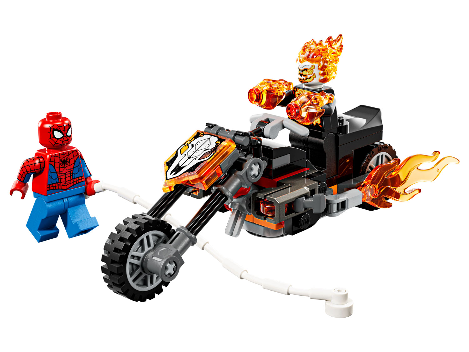 Конструктор LEGO Marvel Super Heroes Мотоцикл Человека-паука 72 дет. - фото 5
