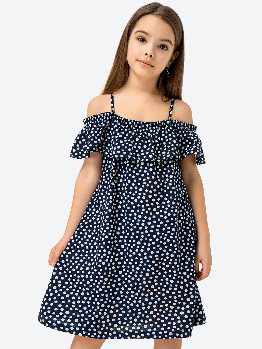 Сарафан HappyFox HF0079SPгорох.на.синем - фото 6