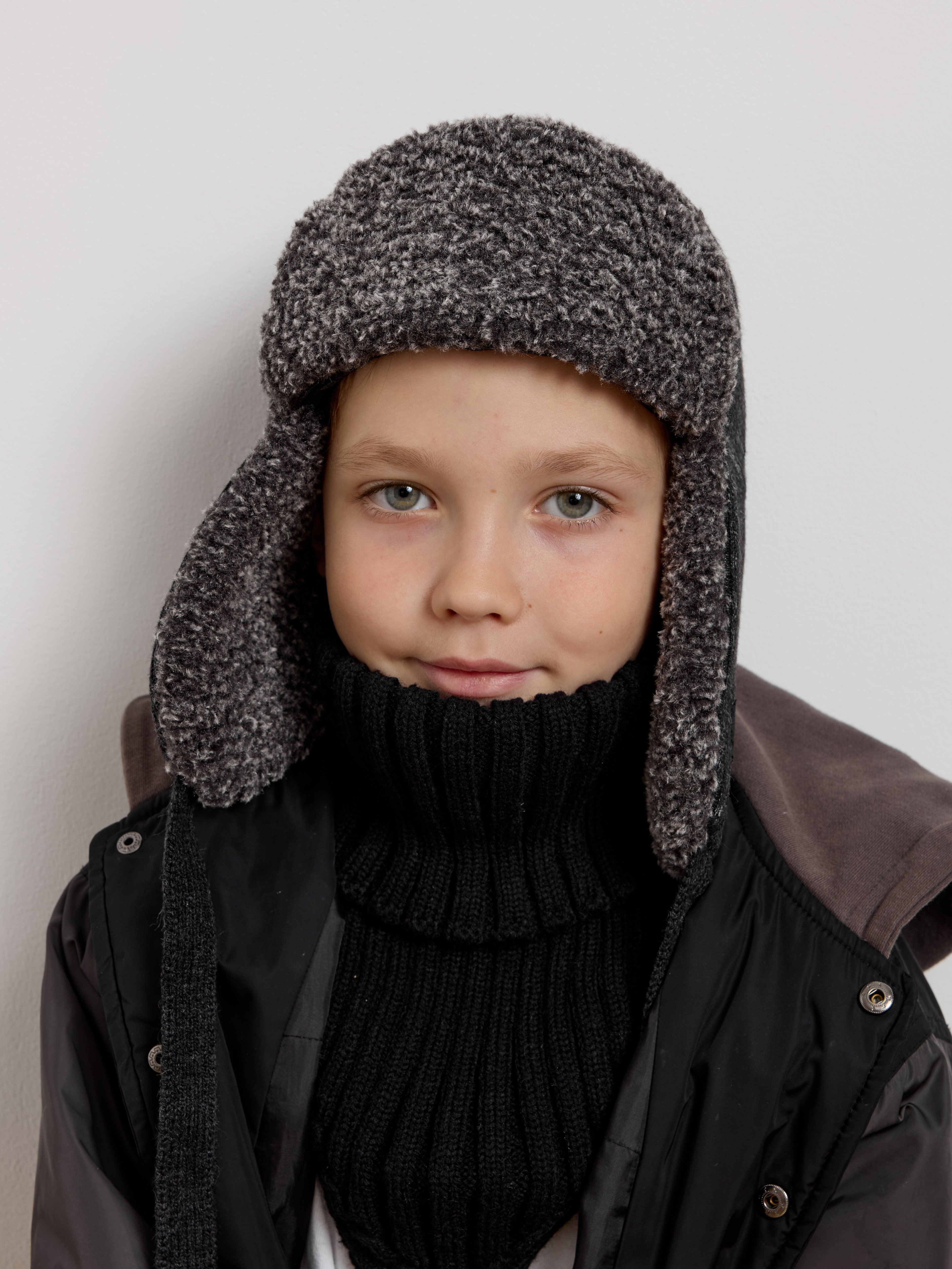 Шапка-ушанка Starkoff Kids Д500905 - фото 9