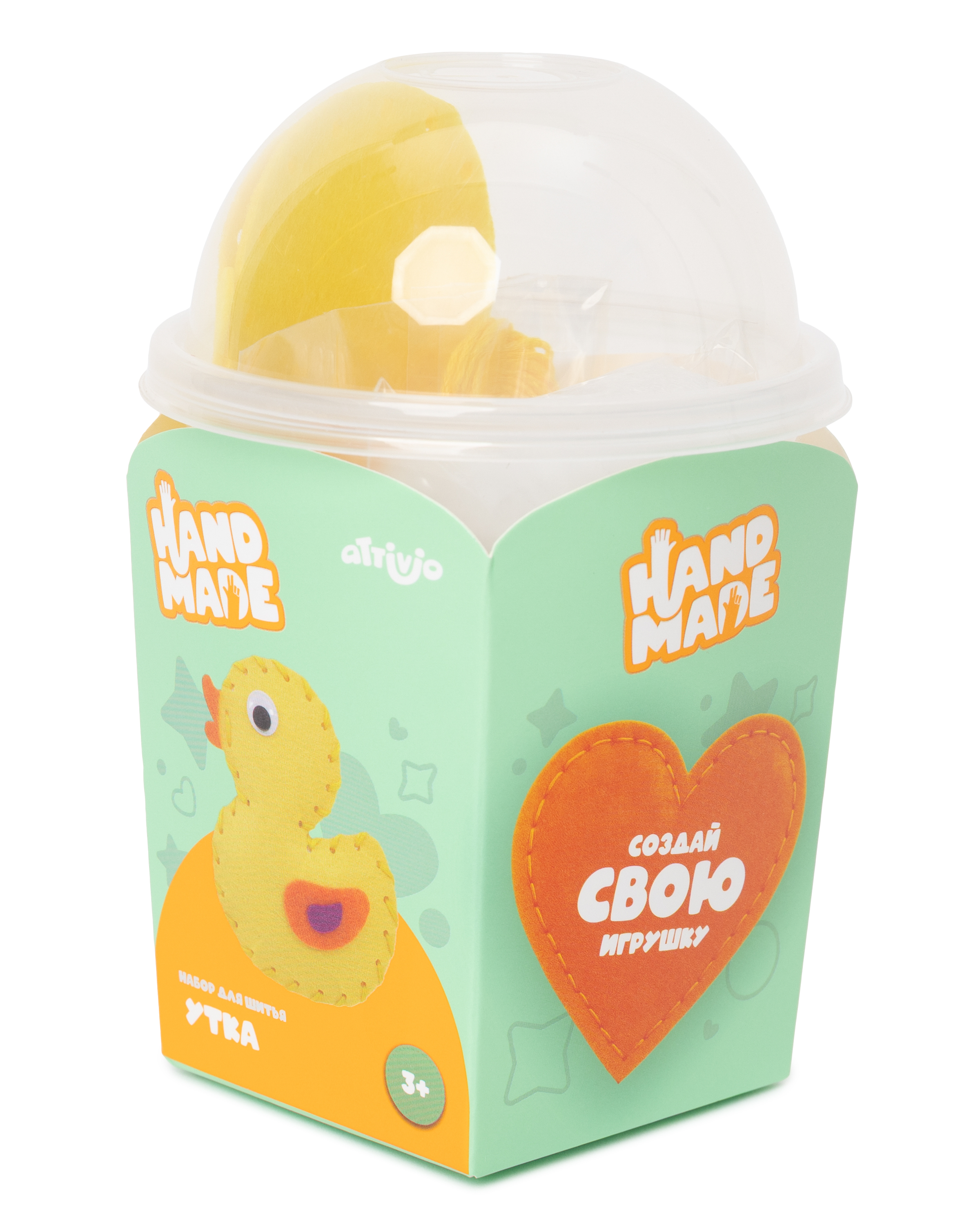 Набор для творчества Attivio вышивание Утка - фото 1