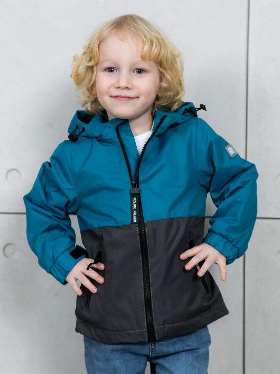 Ветровка Rusland 0124морская волна - фото 1