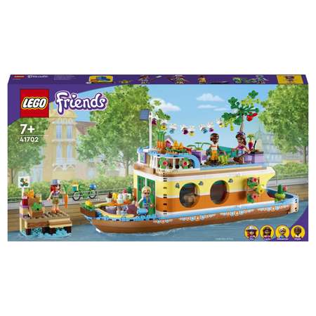 Конструктор LEGO Friends Плавучий дом на канале блочный