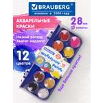 Краски акварель Brauberg 12 цв.