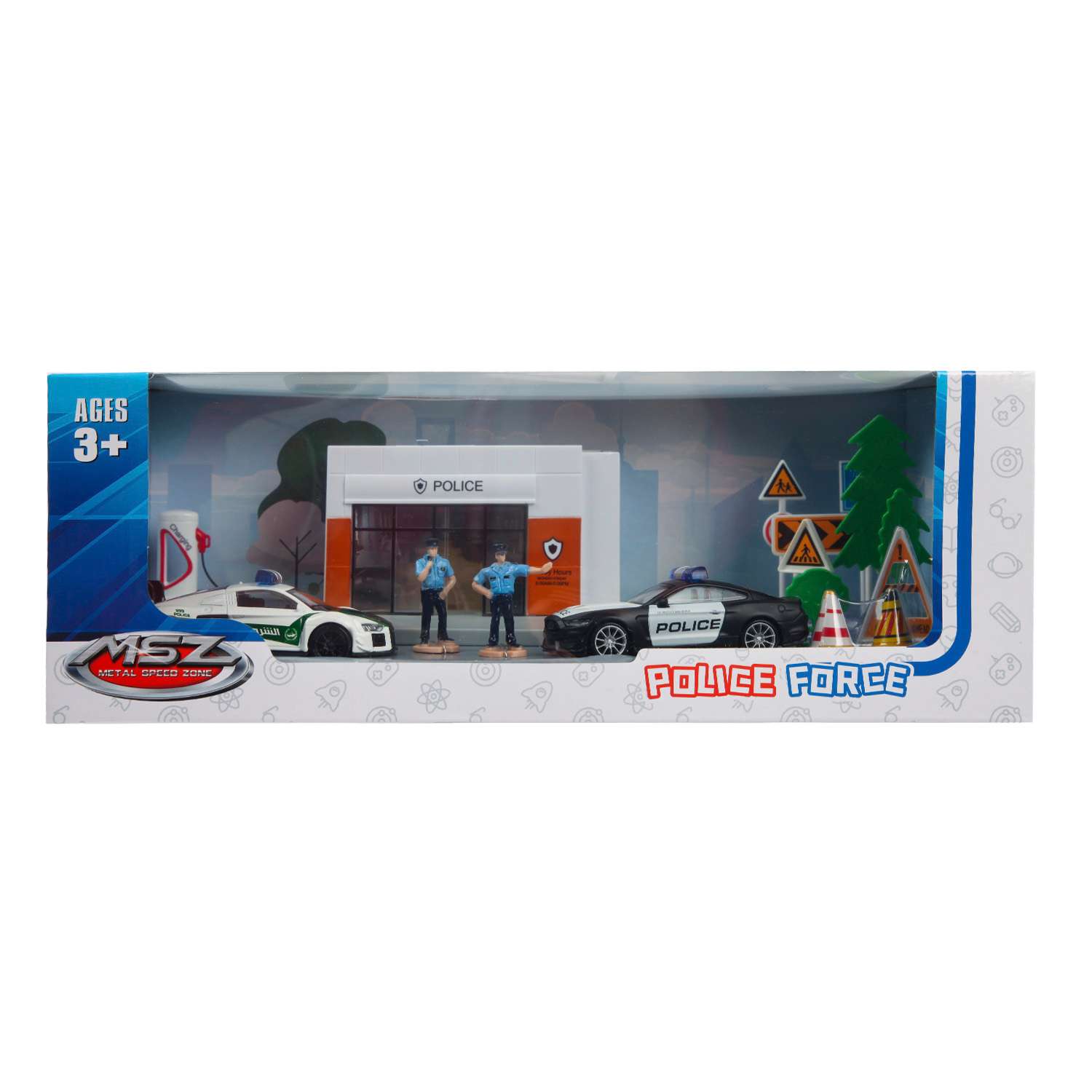 Игровой набор MSZ Audi Police station 67267A - фото 7