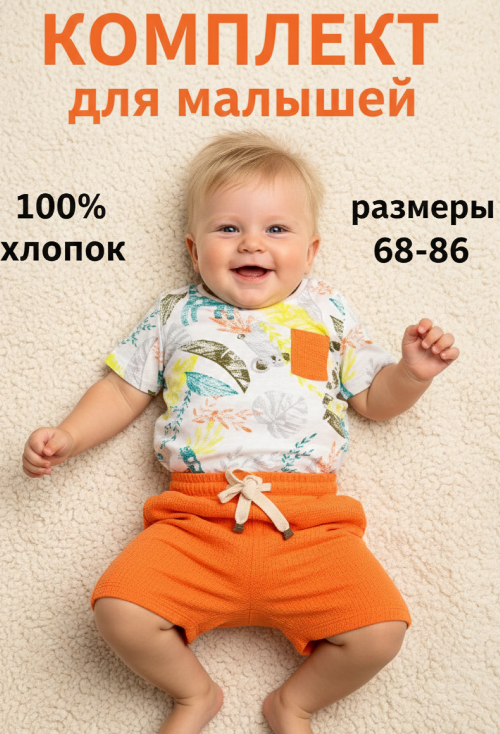 Футболка и шорты Deiko Baby LG7524 - фото 2