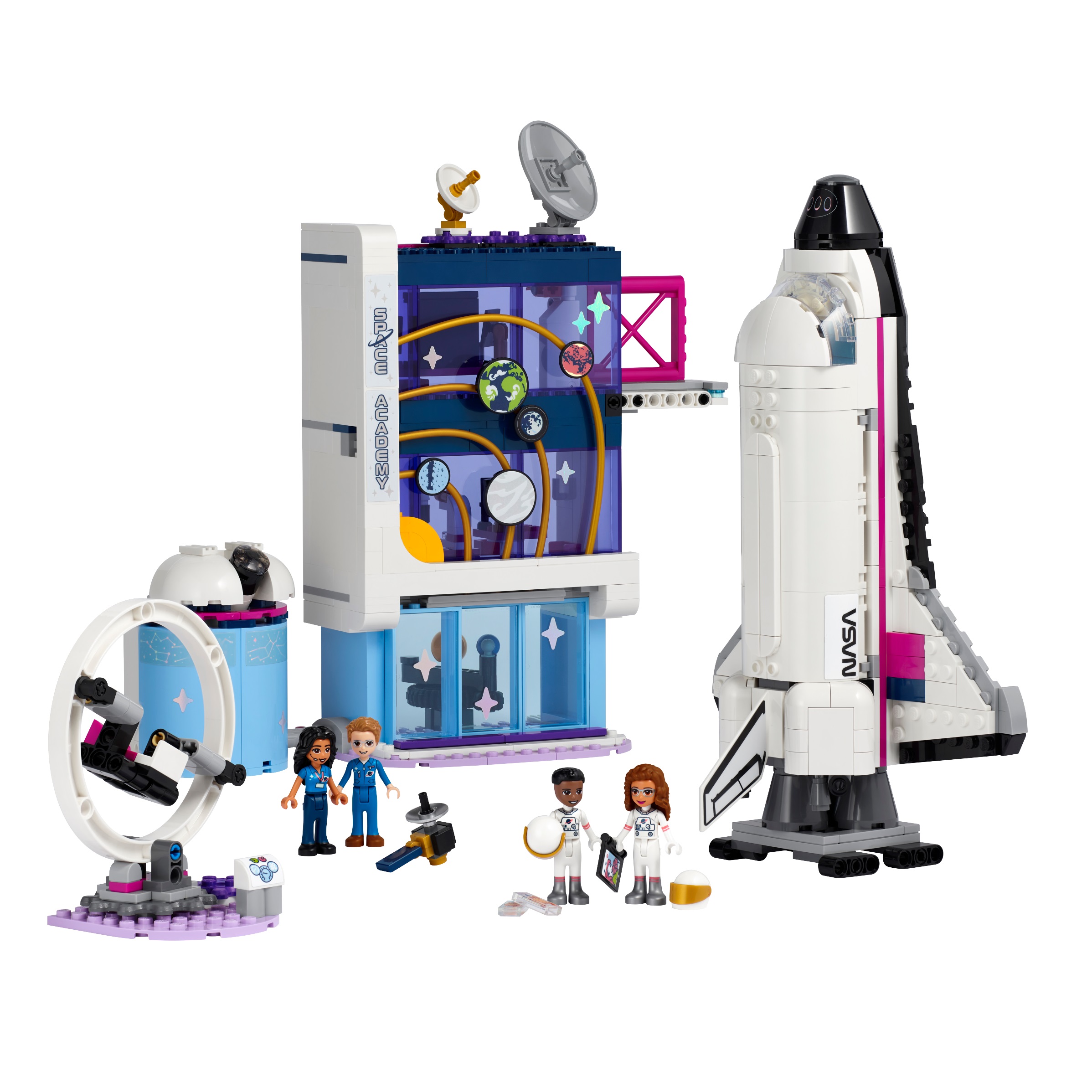Конструктор LEGO Friends Космическая академия Оливии 757 дет. - фото 1