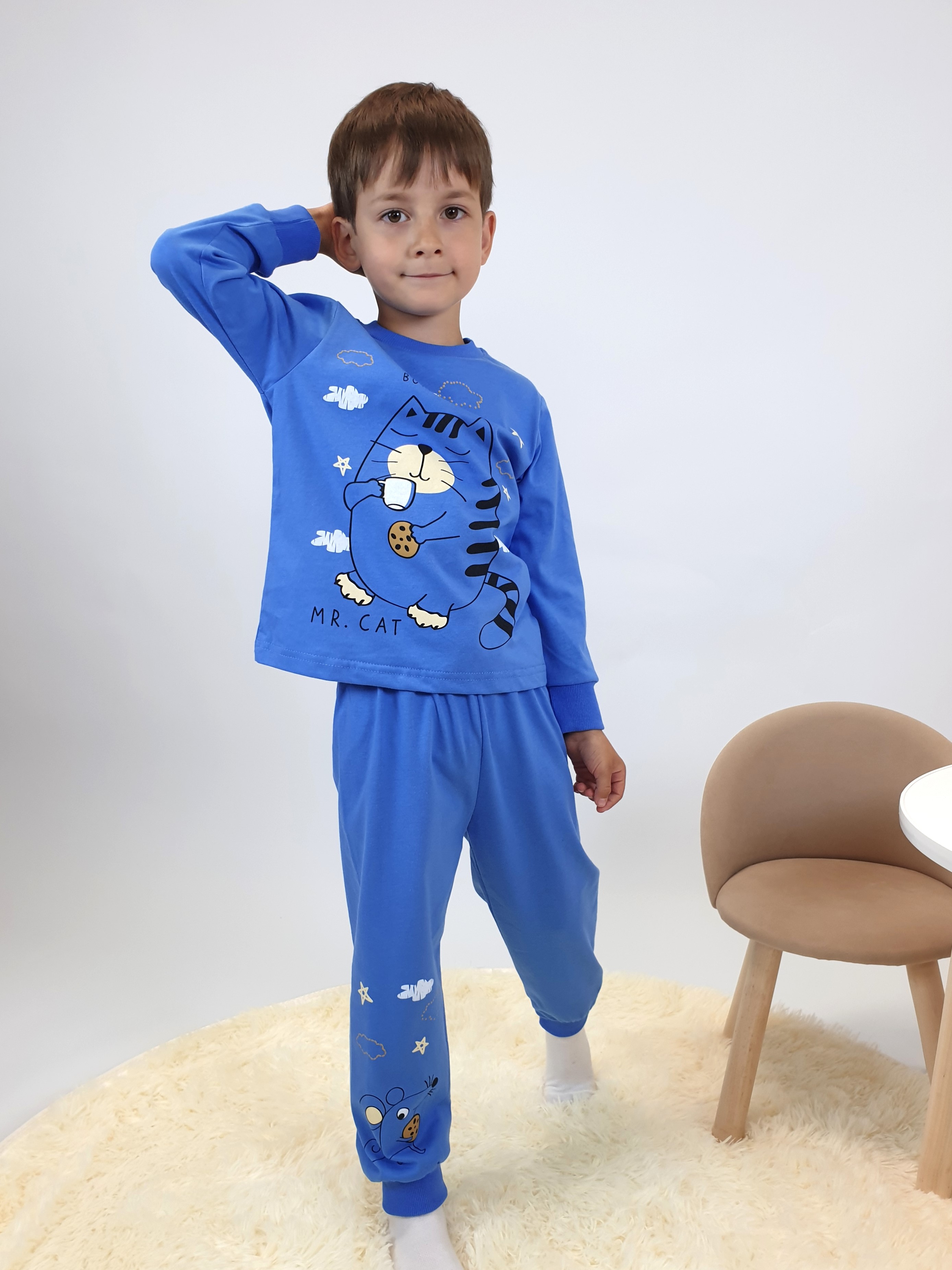 Пижама Luneva 8-67-3. - фото 1