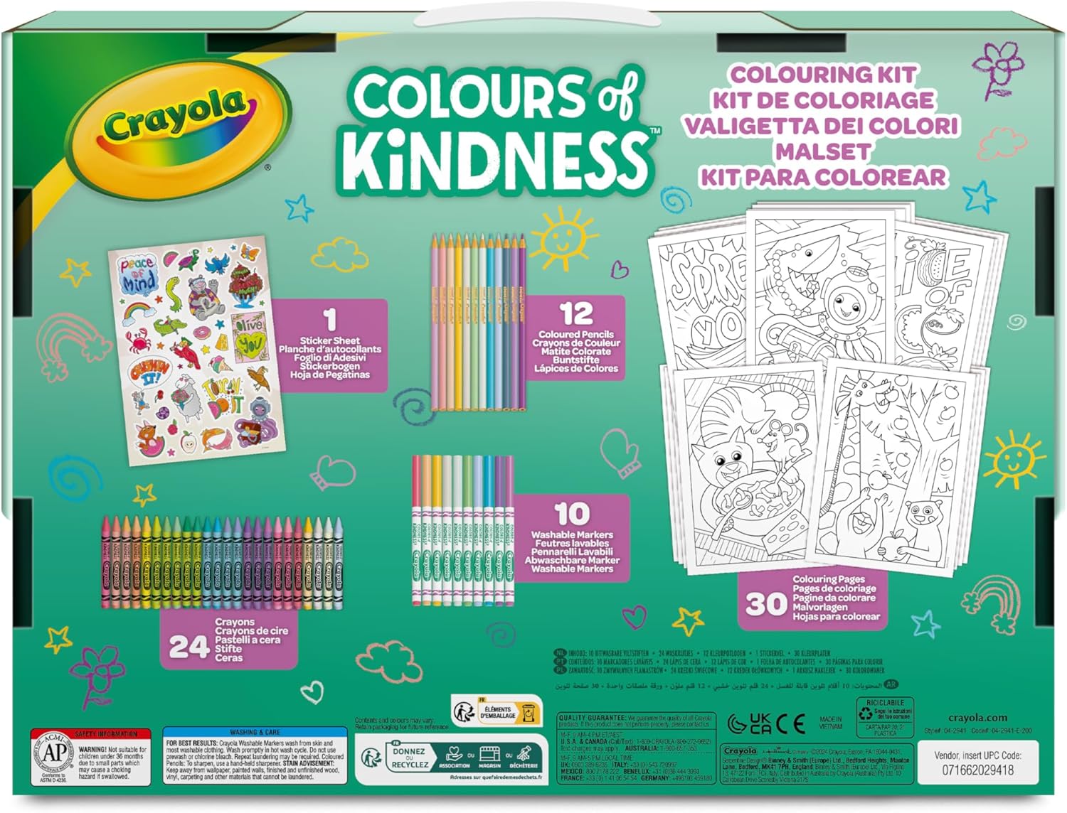 Набор для творчества Цвет доброты Crayola Большой набор для творчества - фото 8