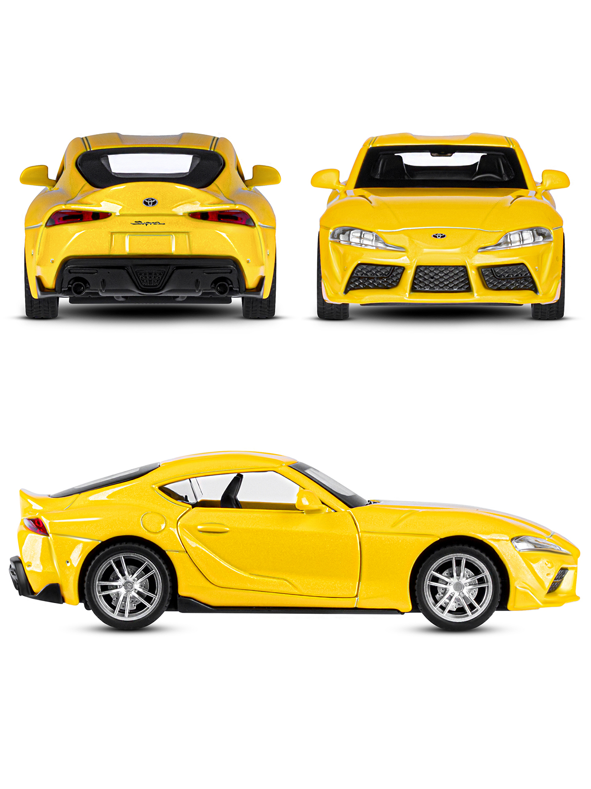 Автомобиль АВТОпанорама Toyota GR Supra 1:38 JB1251584 - фото 5