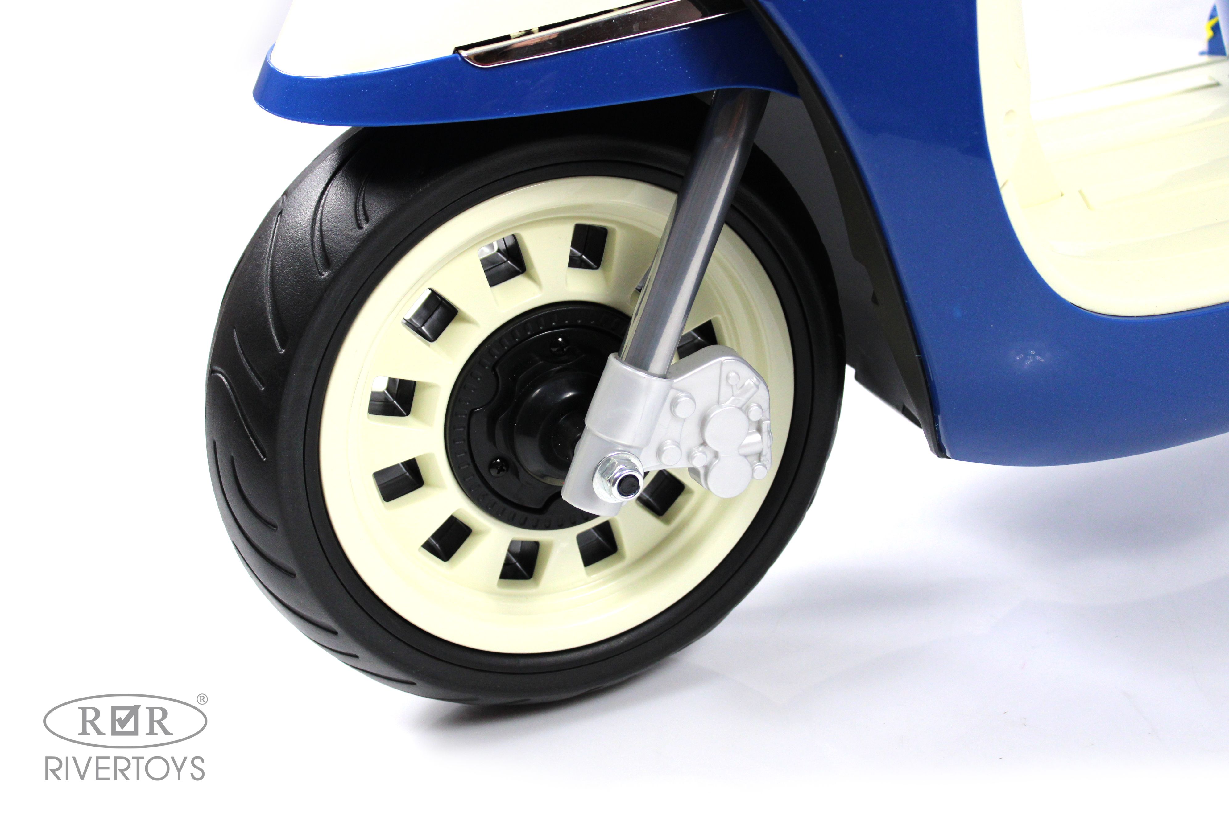 Электромобиль RIVERTOYS Z222ZZ-BLUE - фото 12