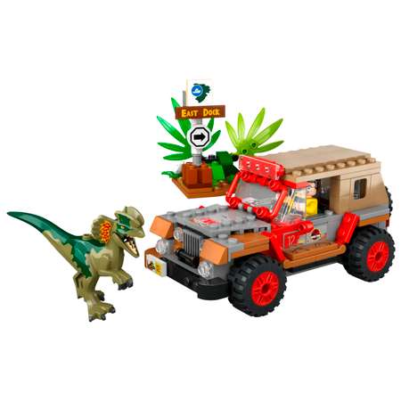 Конструктор LEGO Jurassic World Засада Дилофозавра