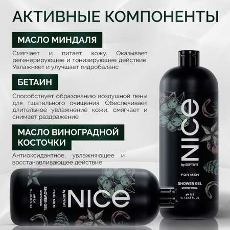 Гель NICE by Septivit Mystic wood 1000 мл