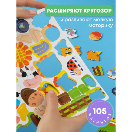 Доска для магнитного рисования Bluepink Hearts
