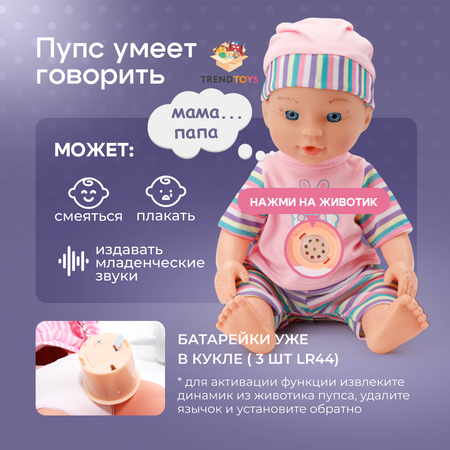 Кукла пупс TrendToys пупс