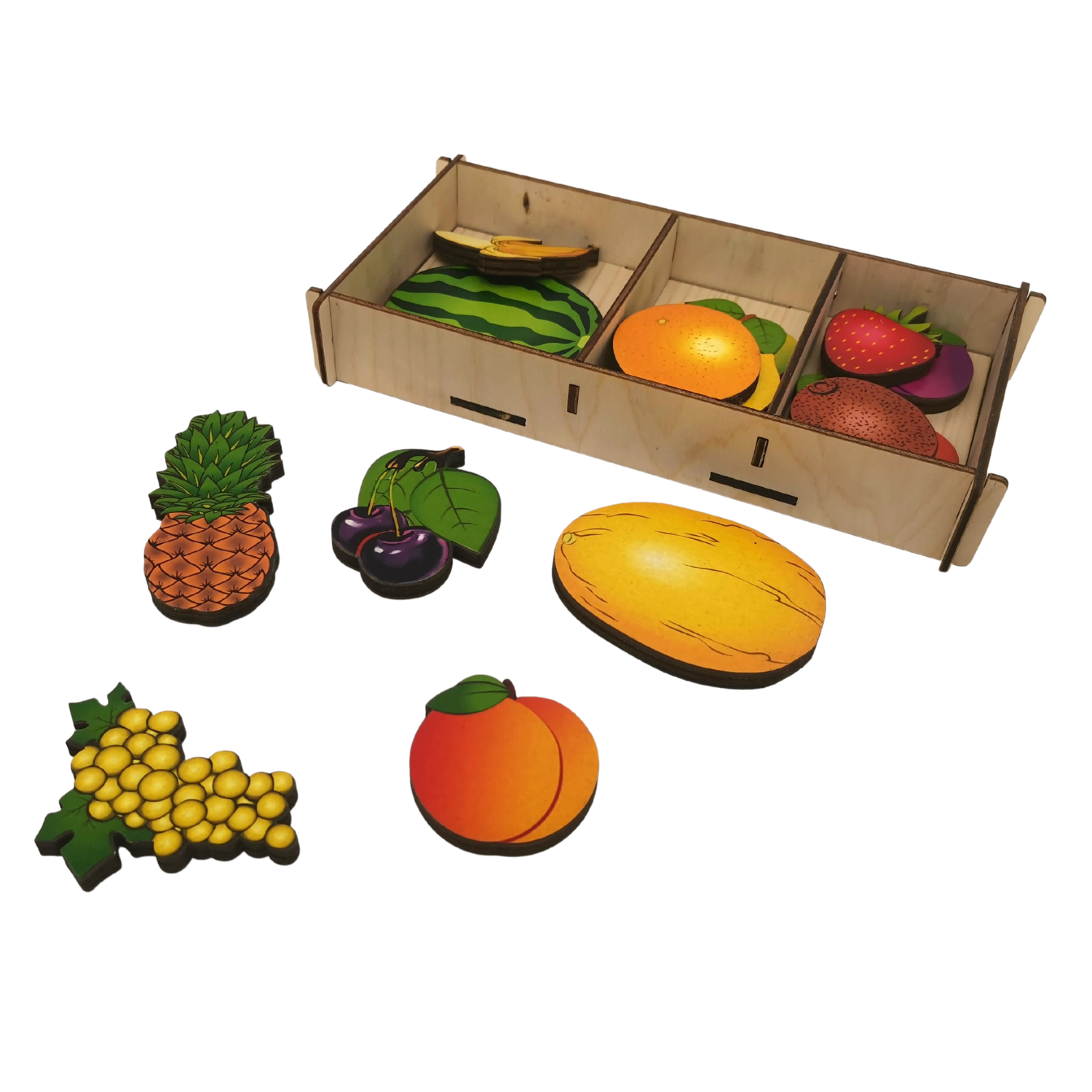 Игрушка Нескучные игры Фрукты - фото 1