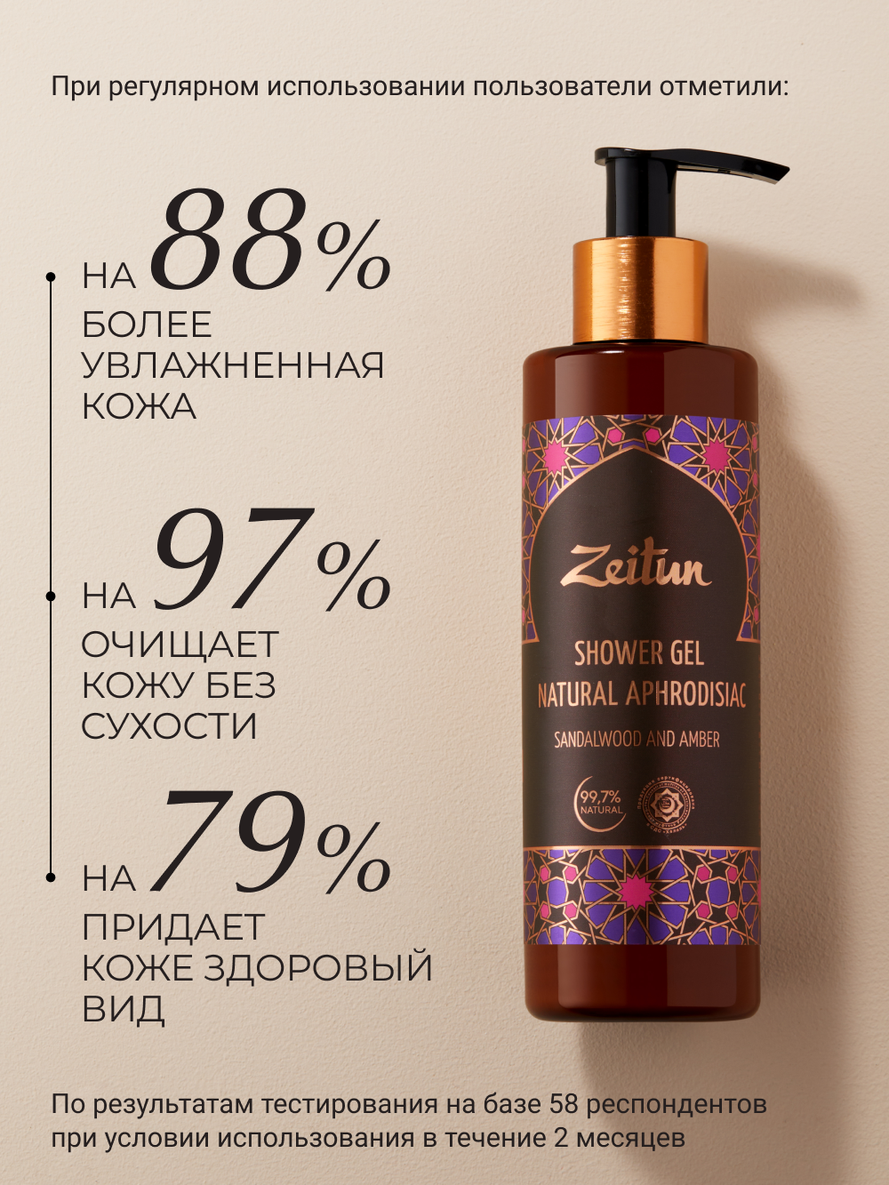 Гель Zeitun 250 мл - фото 3