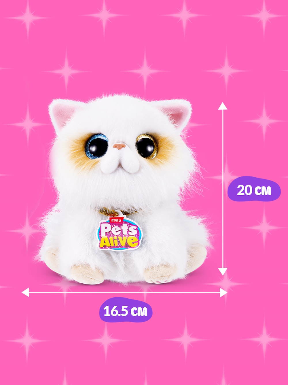 Мягкая игрушка Zuru Pets Alive Smitten Kittens в ассортименте - фото 3