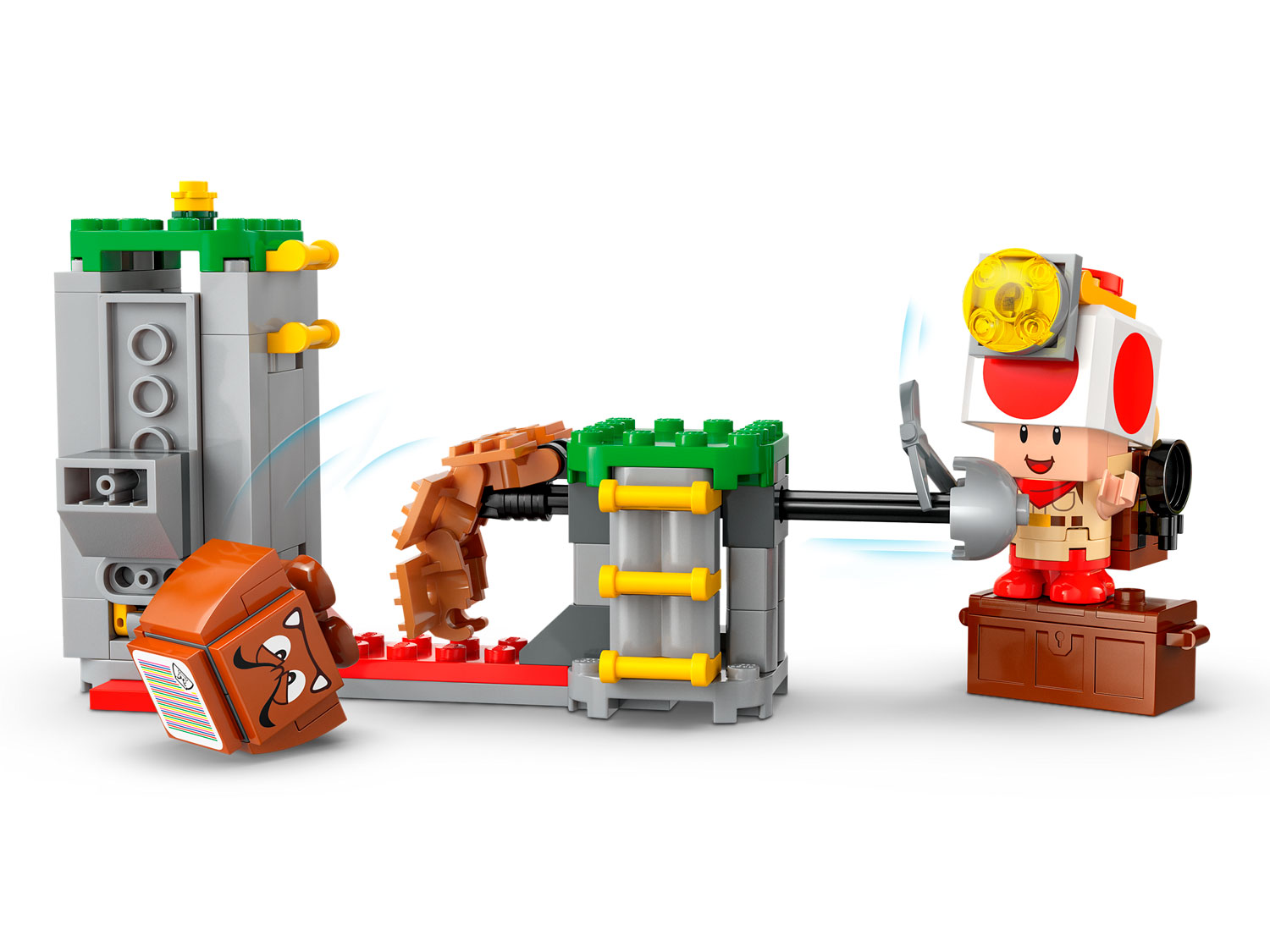 Конструктор LEGO Super Mario Лагерь капитана Тоада 159 дет. - фото 3