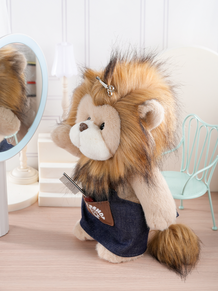Мягкая игрушка TeddyTales Лев стилист M - фото 9