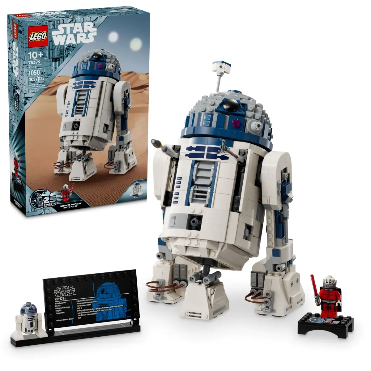 Изображение товара Конструктор LEGO Star Wars 75379 Дроид R2-D2 — сборная модель для фанатов