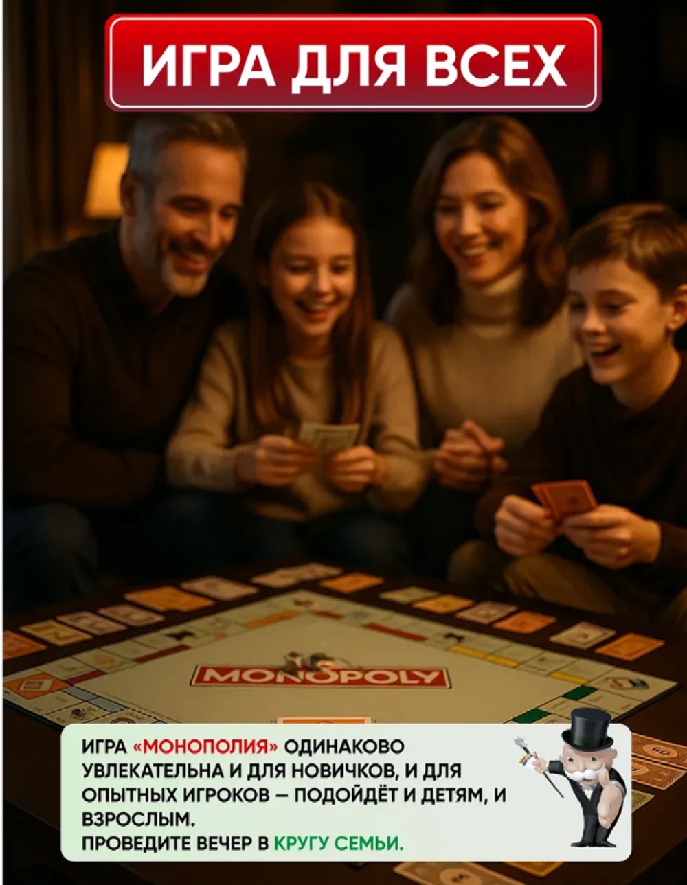 Настольная игра ТОТОША Монополия с желез. фишками - фото 4