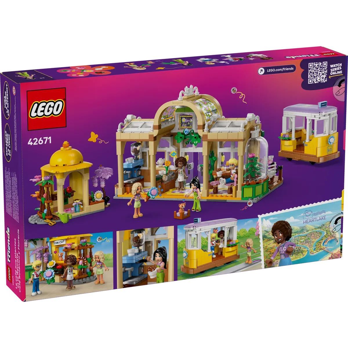 Конструктор LEGO Friends Кафе растений 1138 дет. - фото 7