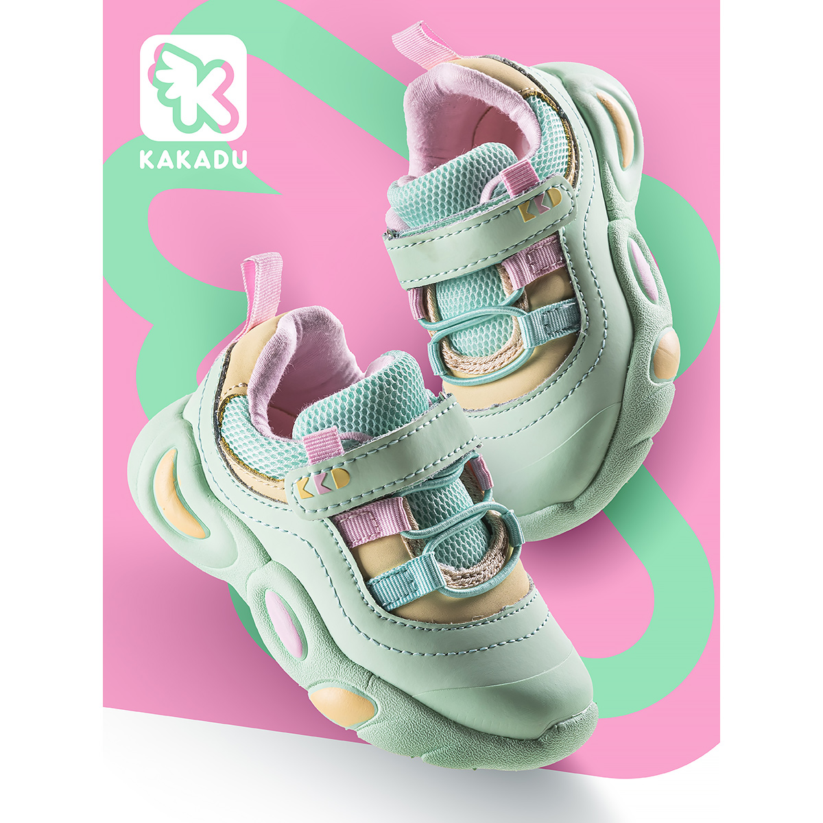 Кроссовки KAKADU 9594E_21-26_LT/C - фото 2