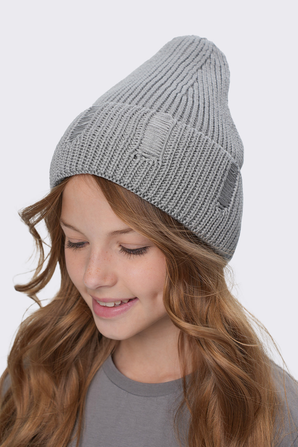 Шапка Potomok 14w25-233сер - фото 1