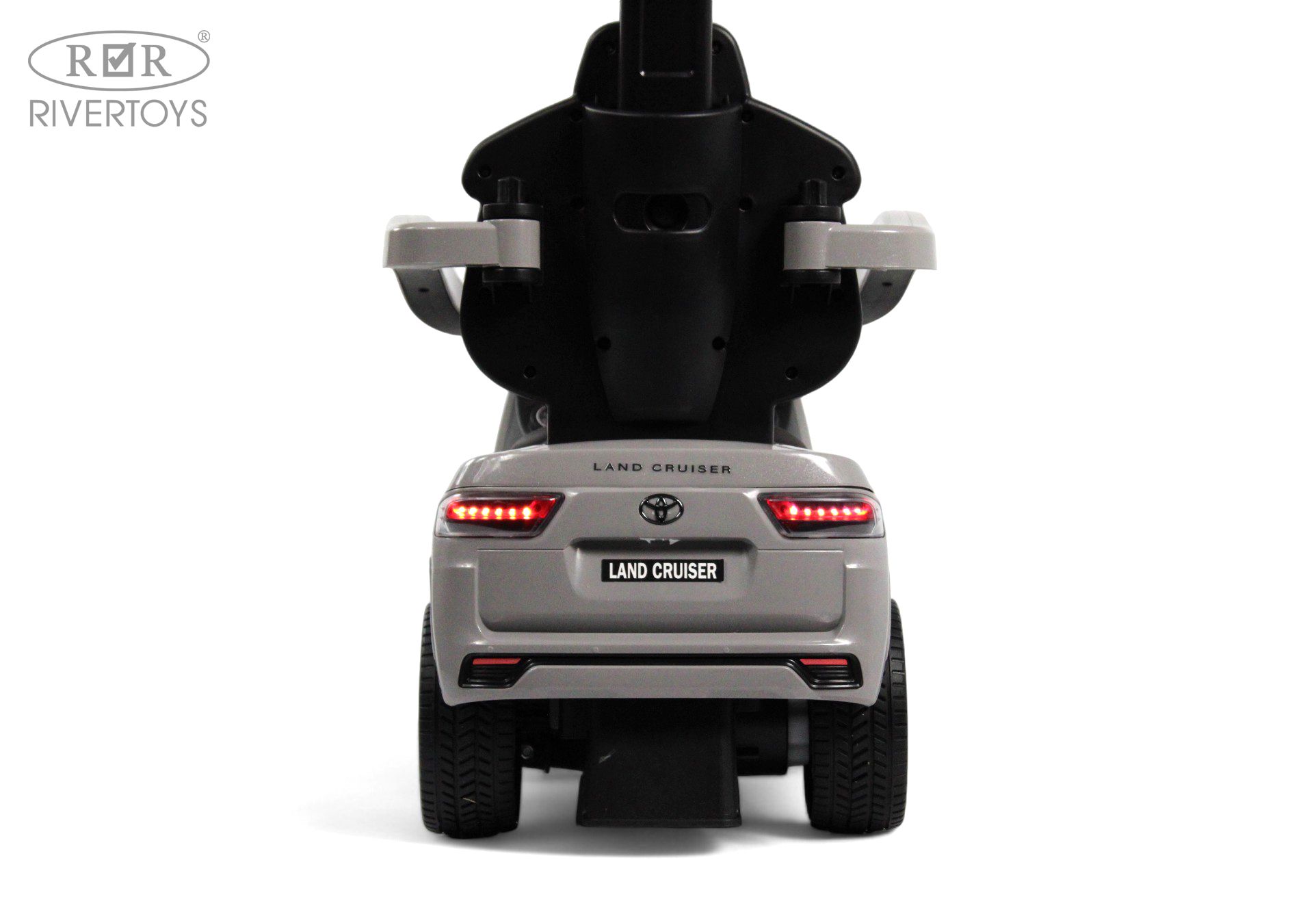 Каталка RIVERTOYS Z002ZZ-B-GREY серый - фото 3