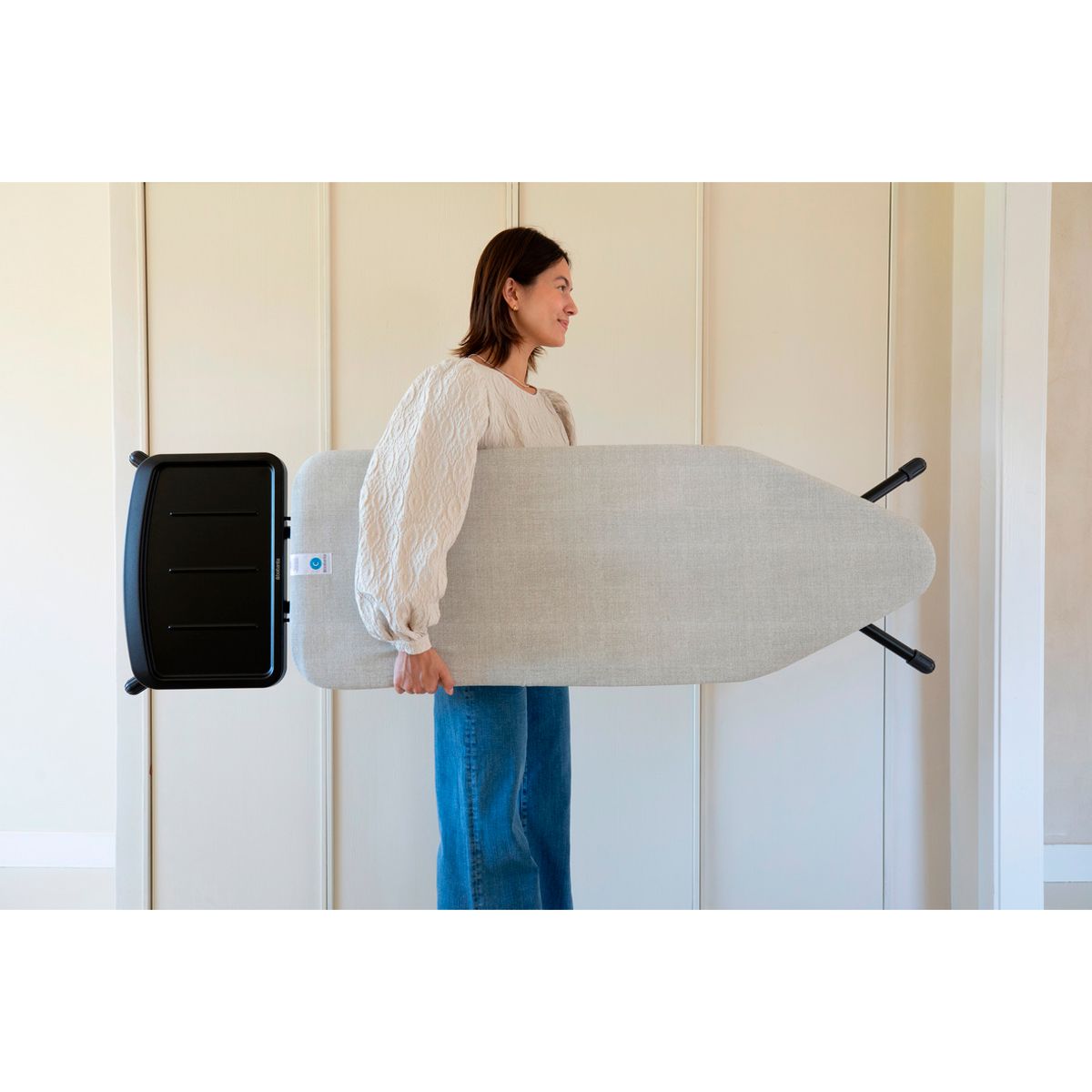 Чехол для гладильной доски Brabantia Серый деним 124х45см (2мм) 236181 - фото 4