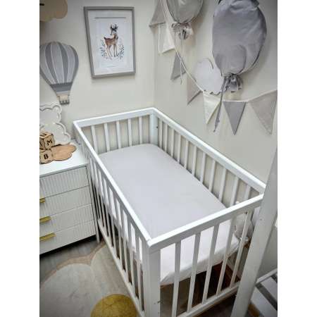 Простыня MamiBro 60 x 120 см 1 шт.