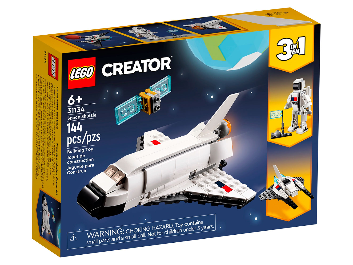 Конструктор LEGO Creator Космический шаттл 31134 144 дет. - фото 9