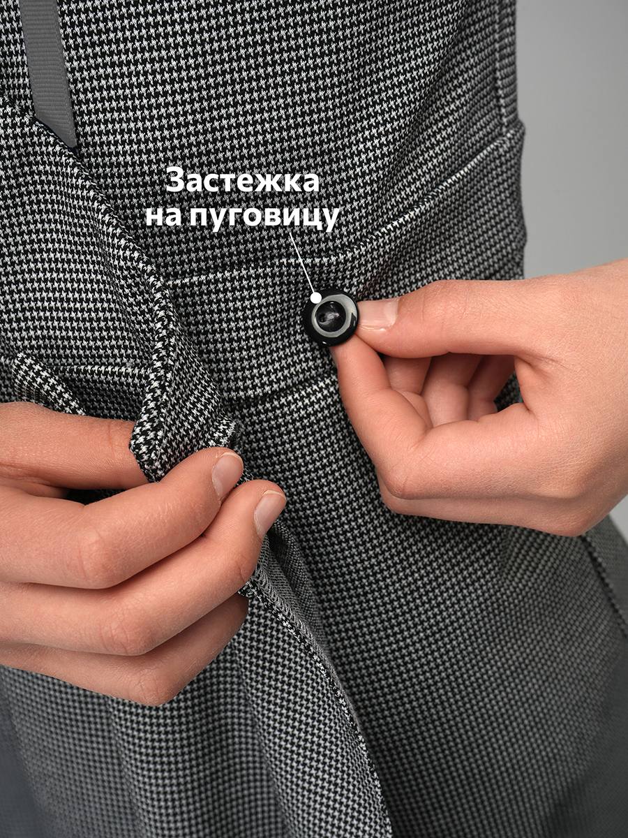 Сарафан HappyFox HF55146серый - фото 5