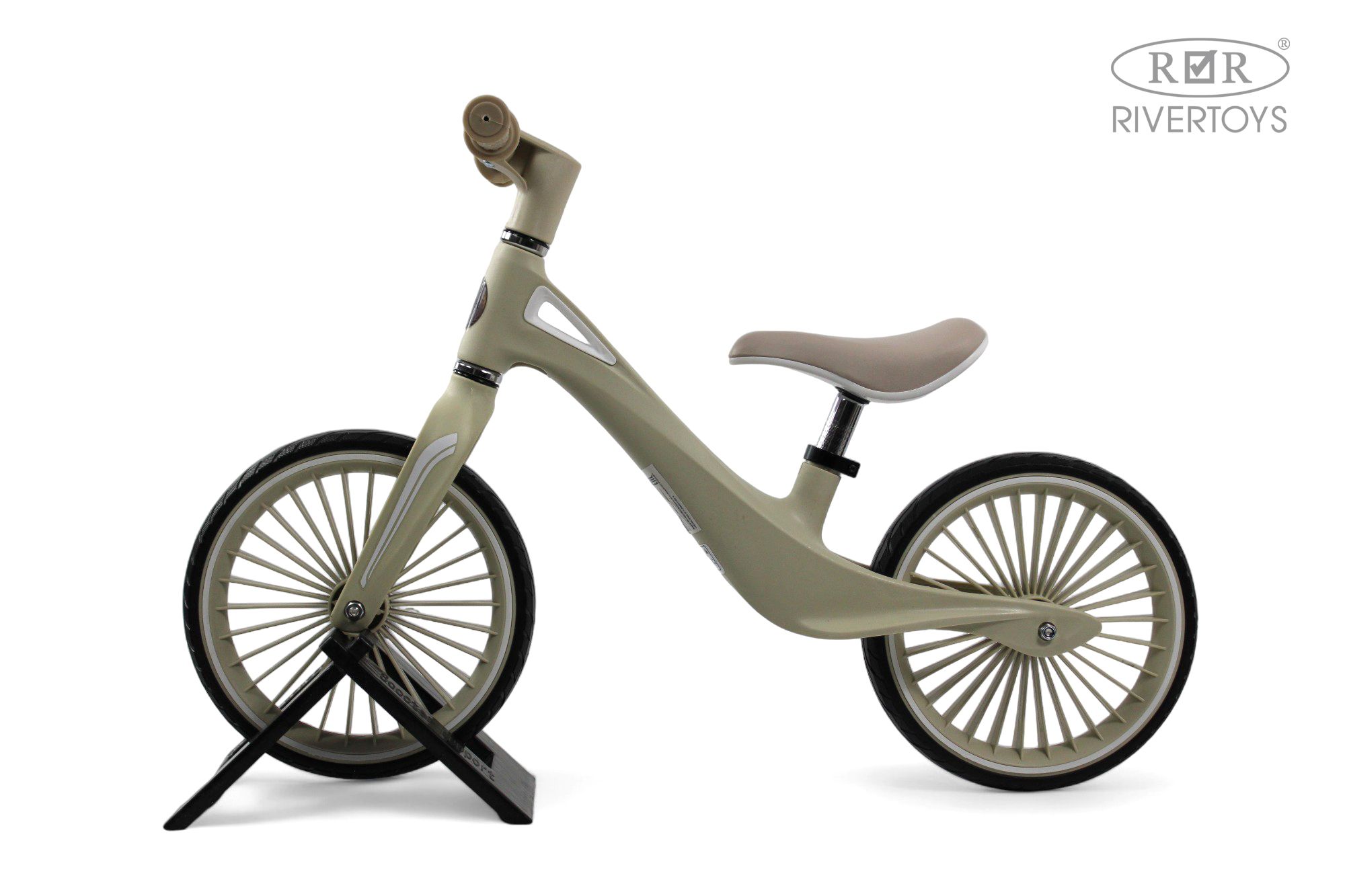 Двухколесный беговел RIVERTOYS 12 дюймов - фото 3