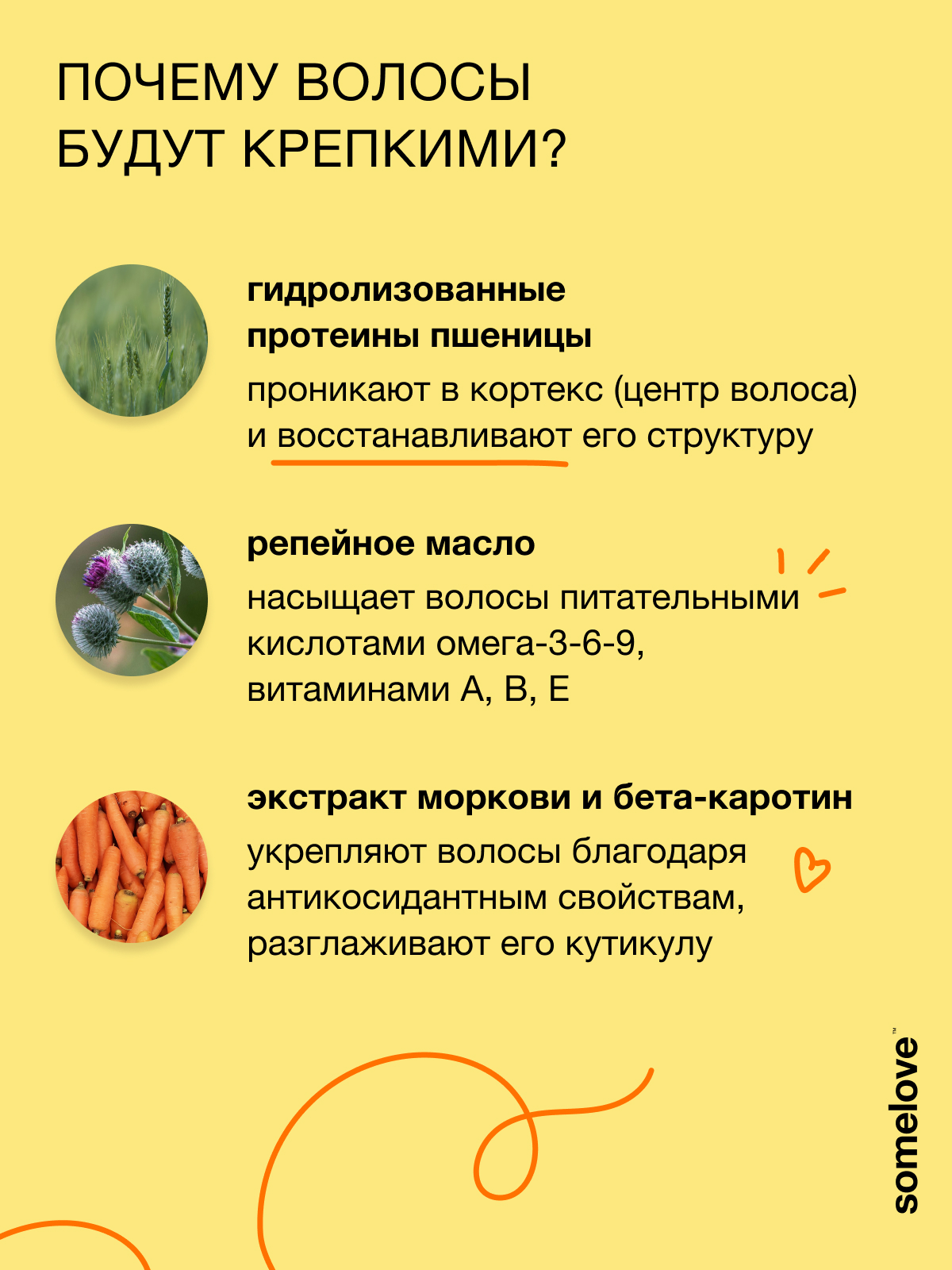 Кондиционер somelove «быстрее, гуще, сильнее» 250 мл 1 шт. - фото 5