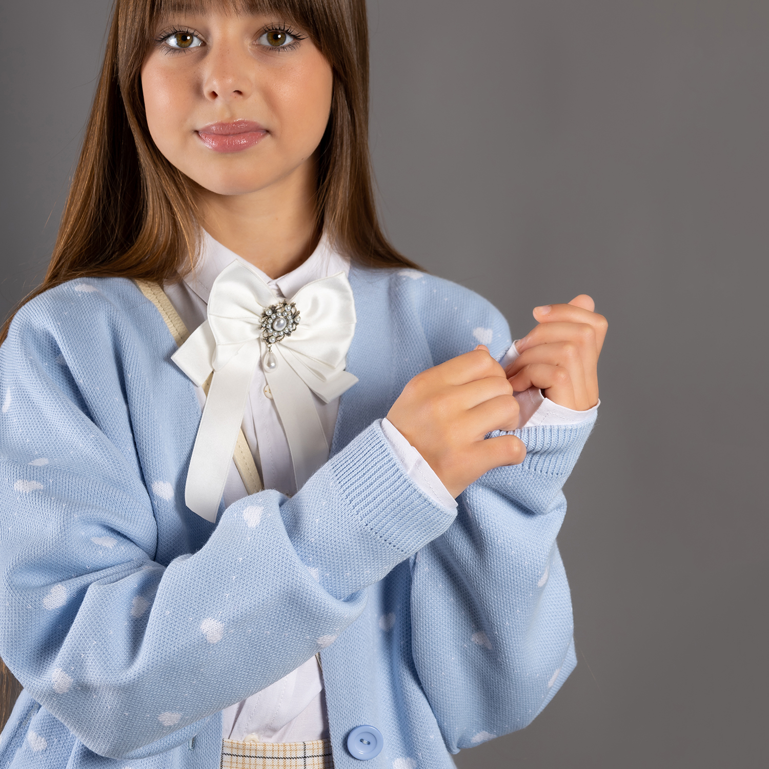 Кардиган LEO 4048С_светло-голубой - фото 18