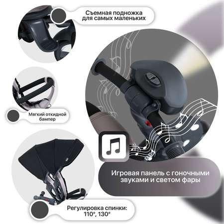 Трехколесный велосипед Nuovita 12 дюймов