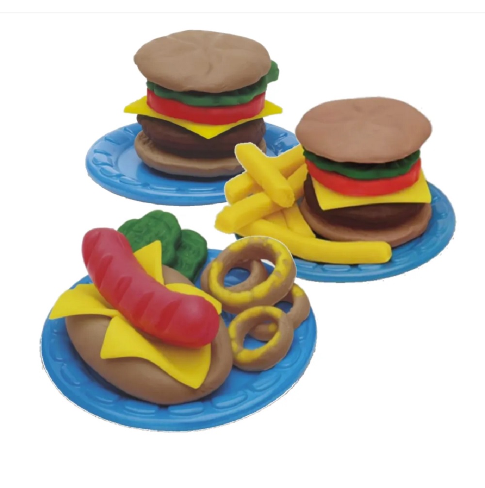 Пластилин ТОТОША Плейдо Гамбургерная Play-doh - фото 6