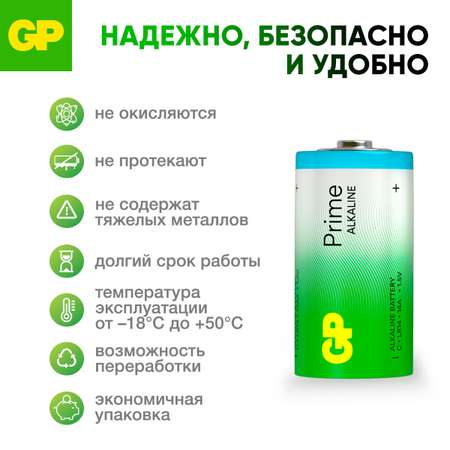Батарейка GP алкалиновая щелочная Super 4 шт