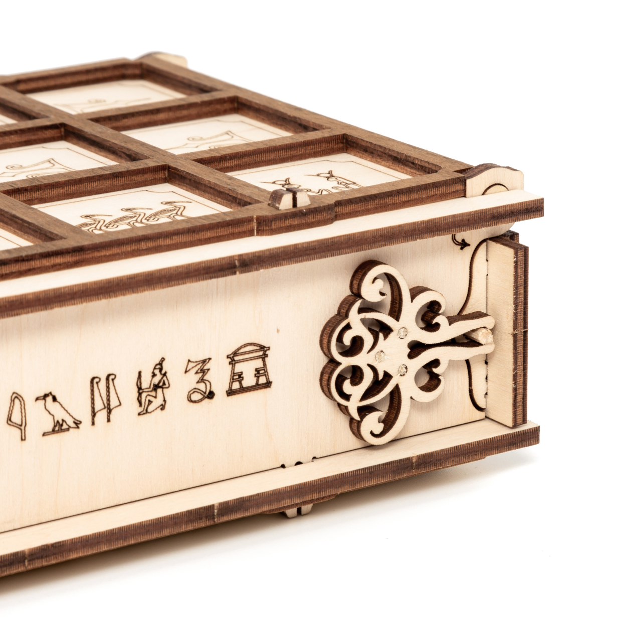 Конструктор Eco Wood Art Gameset Ур и Сенет деревянный 237 дет. - фото 9