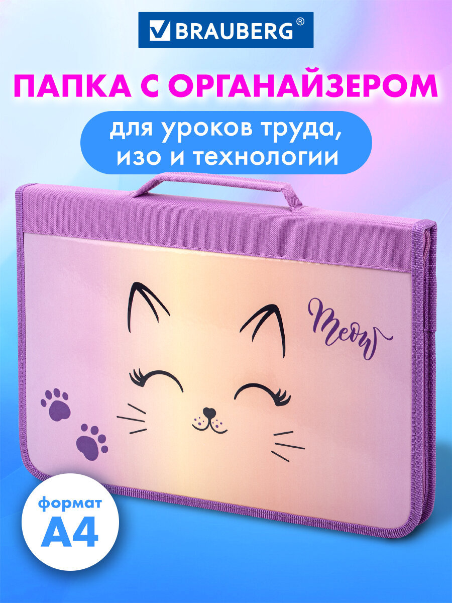 Папка для труда Brauberg А4 - фото 1
