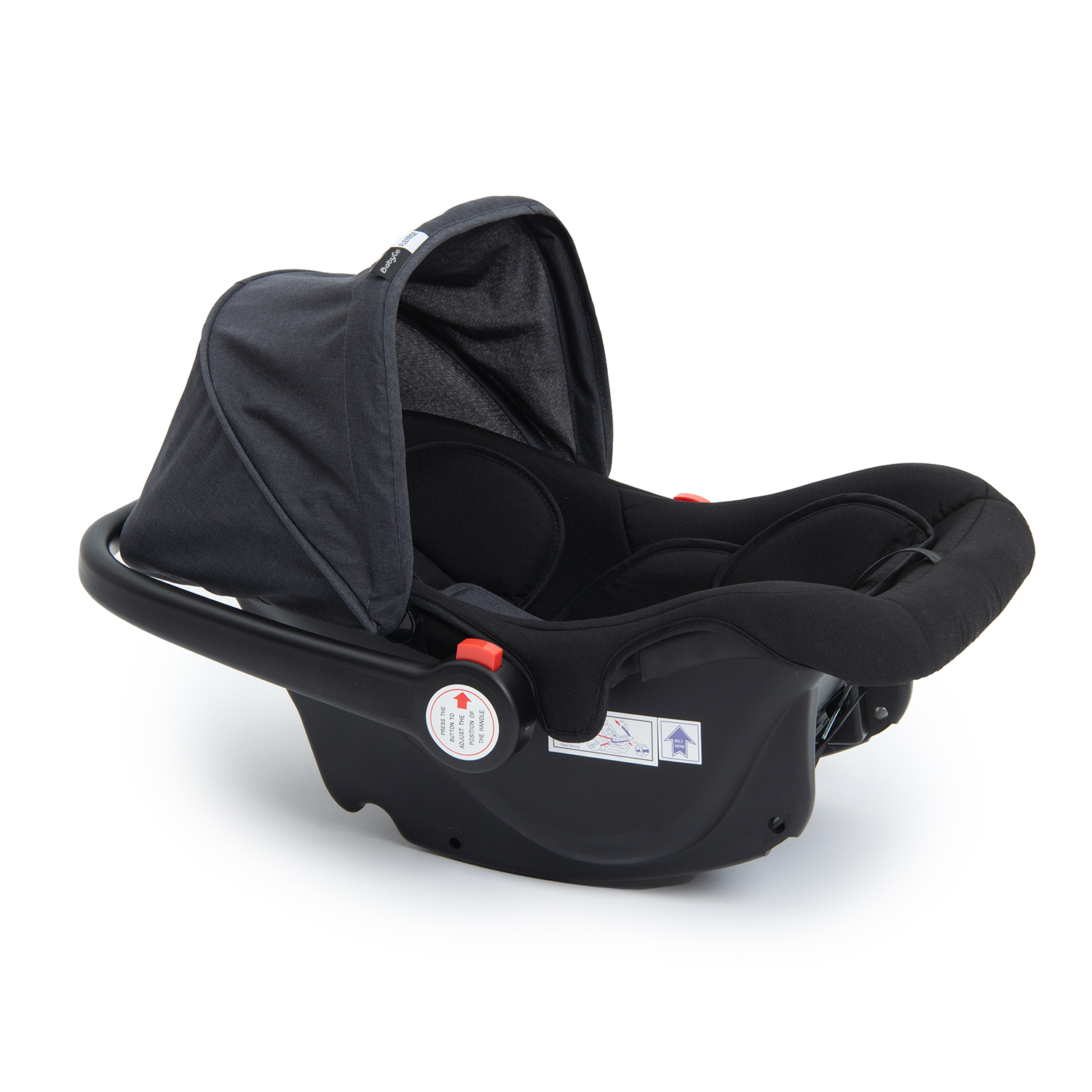 Коляска 3в1 BabyGo FlexiRide New серый - фото 21